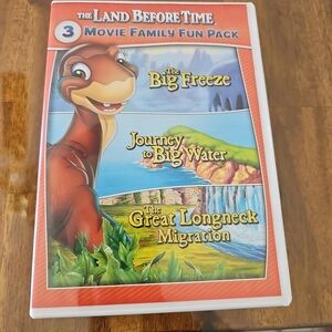 The Land Before Time 3 Movie Disney The Land Before Time DVD Set - Red and Green